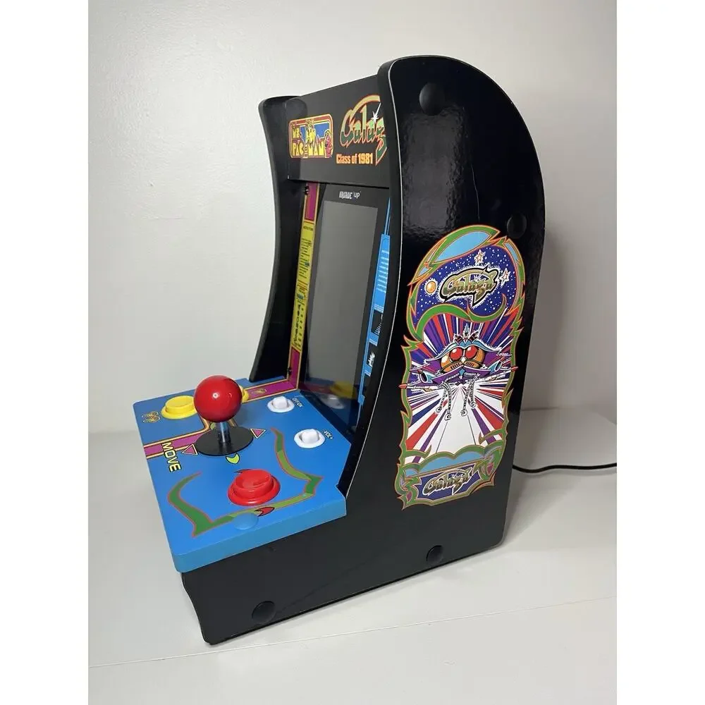 Arcade1Up Ms. Pacman Galaga Dug 81 Countercade Arcade MSP-C-402000 Works Great!